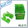 AUCAS precio de fábrica de alta calidad UTP RJ45 cat6 keystone jack